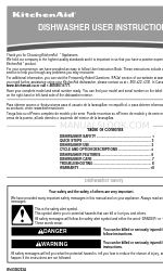 KitchenAid KUDS30IXBT Instructions pour l'utilisateur