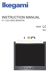 Ikegami LCM-971 Gebruiksaanwijzing