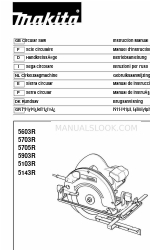 Makita 5143R Manuale di istruzioni
