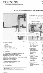 CORNING SCT-001-UCN Betriebsanleitung