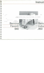 Bernina Favorit 940 Talimat Kitabı