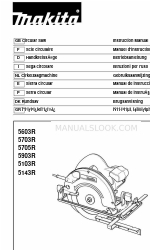 Makita 5603R Instruction Manual