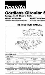 Makita 5630DWA Руководство по эксплуатации