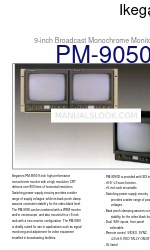 Ikegami PM-9050 Spesifikasi