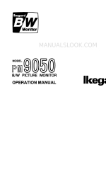 Ikegami PM-9050 Panduan Pengoperasian