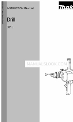 Makita 6016 Instruction Manual