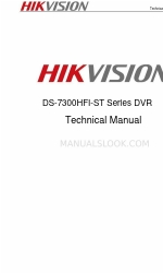 HIKVISION DS-7300HFI-ST Series Manual técnico