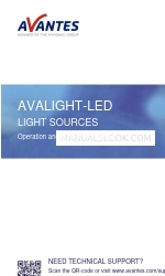 Avantes AvaLight-LED Manual de operação e instalação