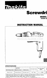 Makita 6805BV Instruction Manual