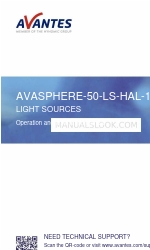 Avantes AVASPHERE-50-LS-HAL-12V Manuel d'utilisation et d'installation