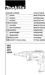 Makita 6823 Instruction Manual