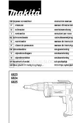 Makita 6823 Manual de instrucciones