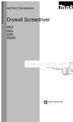 Makita 6825R Manual de instruções