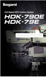 Ikegami HDK-790E Manuel de l'utilisateur