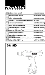 Makita 6911HD Manuale di istruzioni