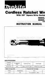 Makita 6912D Manual de instrucciones