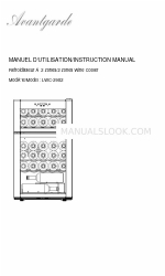 Avantgarde LWC-29S2 Kullanım Kılavuzu