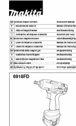 Makita 6918FD Manual de instruções