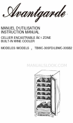 Avantgarde TBWC-30SFD Kullanım Kılavuzu