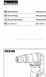 Makita 6924N Manuale di istruzioni