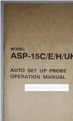 Ikegami ASP-15H Manual de operação