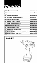 Makita 6934FD Manuel d'instruction