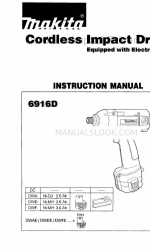 Makita 6991D Manual de instruções