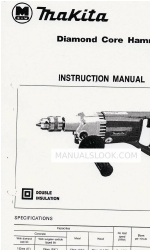 Makita 8406 Manual de instrucciones