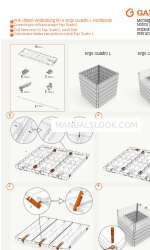 Garantia Ergo Quadro L Installatie-instructies