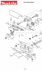 Makita 9911 부품 분석