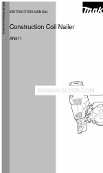 Makita AN611 Instruction Manual