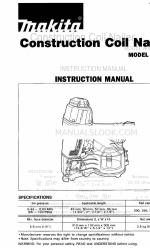 Makita AN621 Gebruiksaanwijzing