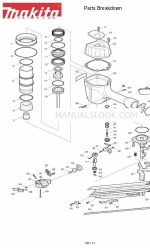 Makita AN942 Ripartizione delle parti