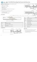 ALIBI ALI-QVR3108H Quick Setup Manual