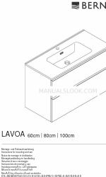 BERNSTEIN LAVOA Instructions For Mounting And Use