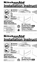 KitchenAid 9752397 Інструкція з монтажу Посібник з монтажу