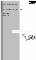 Makita BDA340 Manual de instrucciones