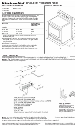 KitchenAid ARCHITECT II KERS206X Especificaciones