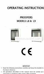 Garbin Proofer L8 Operating Instructions