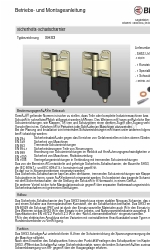 BERNSTEIN SHS3 Series Manual de instrucciones de instalación y funcionamiento