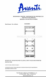 Avanti BCAD680 Manual de instruções