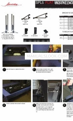 James Loudspeakers SPL5 FLAT Installation Manual