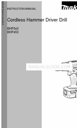 Makita BHP343 Instrukcja obsługi