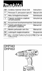 Makita BHP343 Instrukcja obsługi