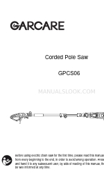 GARCARE GPCS06 Manual de instruções