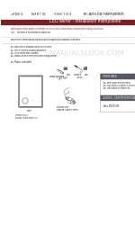 JAMES MARTIN VANITIES TAMPA 901-M29.5-GW Manuel d'instructions d'installation