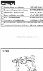 Makita BHR202 Manual de instruções