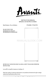 Avanti FF430W Instruction Manual