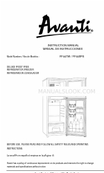 Avanti FF448PS Instruction Manual