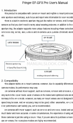 Fringer EF-GFX Pro Gebruikershandleiding